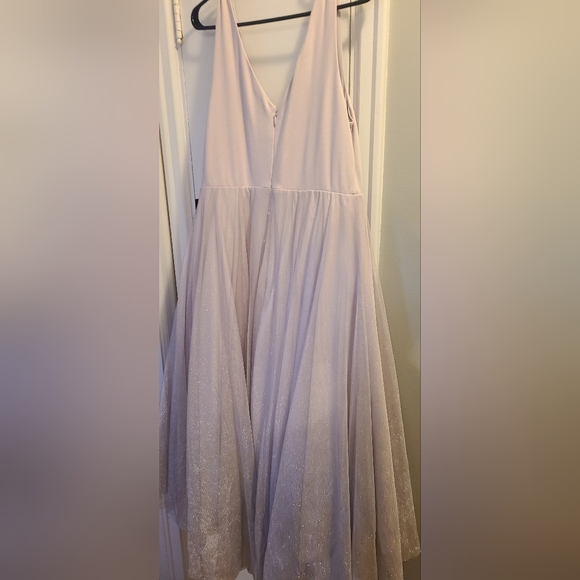 ✨️LAST CHANCE ✨️TORRID lilac sparkle/shimmer Beautiful 😍 dress. Size 10 - Picture 4 of 6